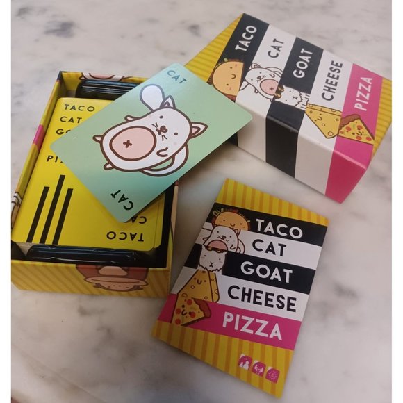 Taco Cat Goat Cheese Pizza Card Game - Picture 3 of 3